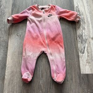 Nike Gradient Pink and Orange Kids Footie